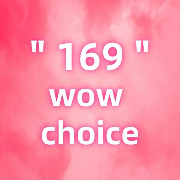 "169" LIVE ITEM SELECT