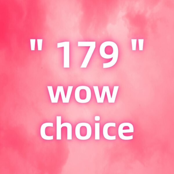 "179" LIVE ITEM SELECT